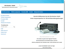 Tablet Screenshot of ela-data.de